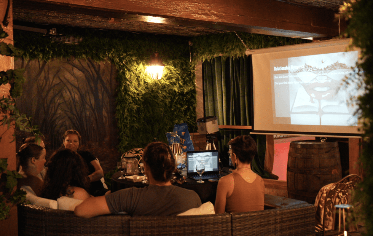 Wine & Words Wednesdays – Rotating Book Nights at Kairos